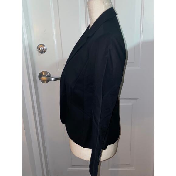 The Limited Black Button Blazer Jacket Career Professional Petite S Small - Picture 2 of 6